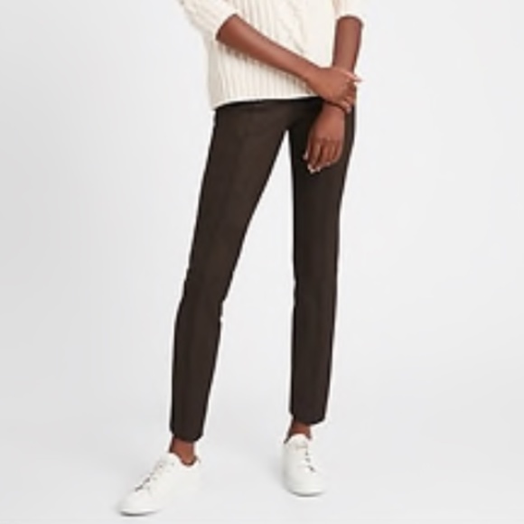 Petite High-Rise Vegan Suede Legging - Picture 1 of 2